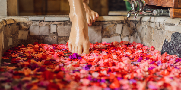 Foot care routine for busy ladies