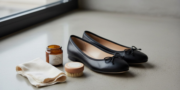 Well-maintained footwear showing proper care habits for longevity