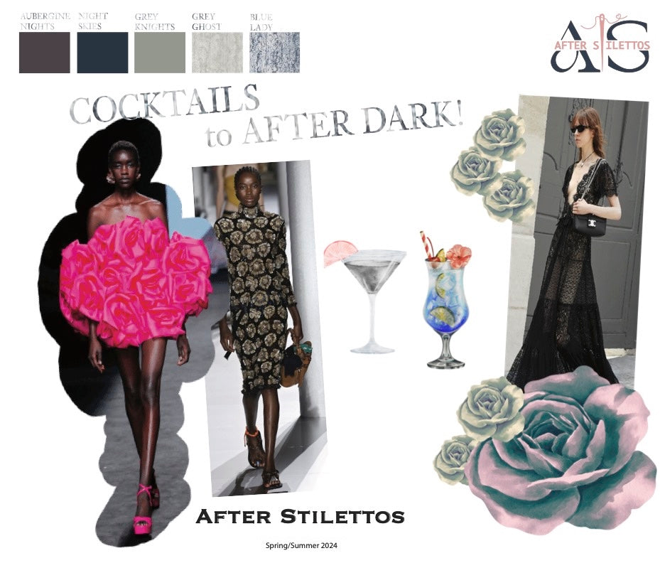 After Stilettos Eveningwear Collection – elegant dresses and handcrafted statement look